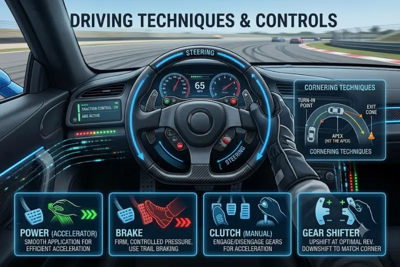 driving techniques & controls