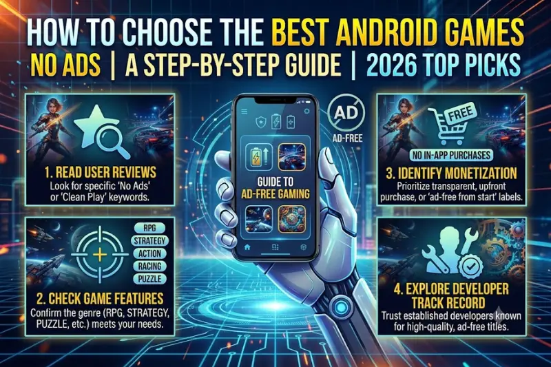 how to choose the best android gmes no ads 2026