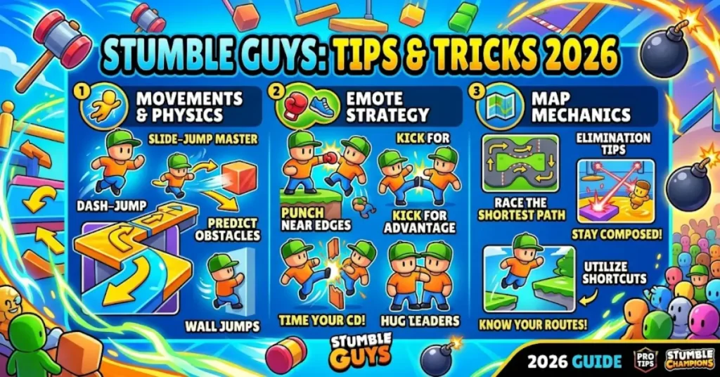 Stumble Guys tips and tricks 2026 stumble guys tips and tricks 2026